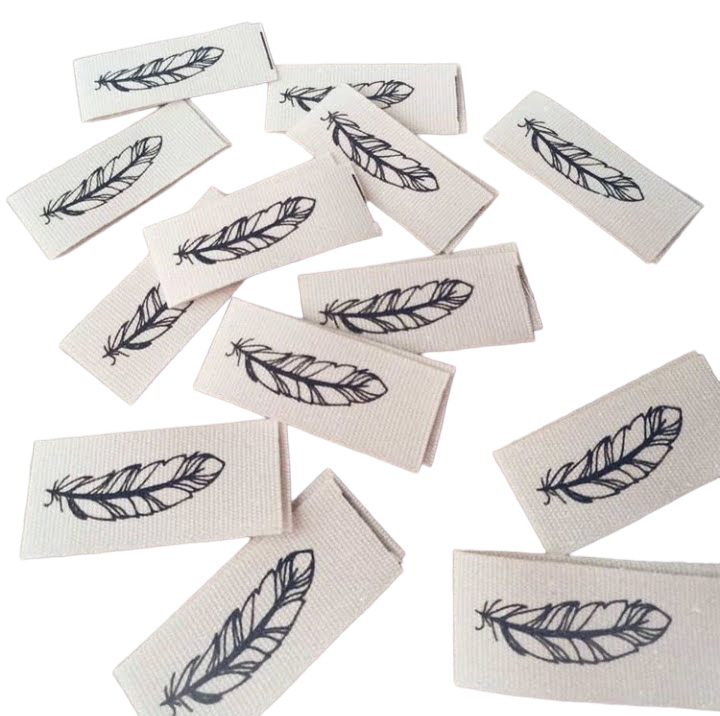 Baumwolletiketten- Webetiketten